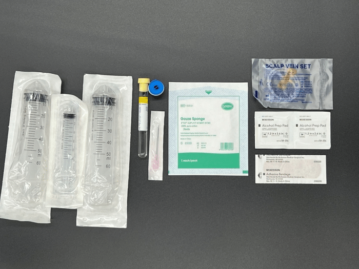 Rebella Blood Draw Kit Rebella Blood Draw Kit